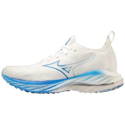 Zapatillas Para Correr Mizuno WAVE Neo Wind Mujer Blancos / Azules - Chile M065BKSLPO